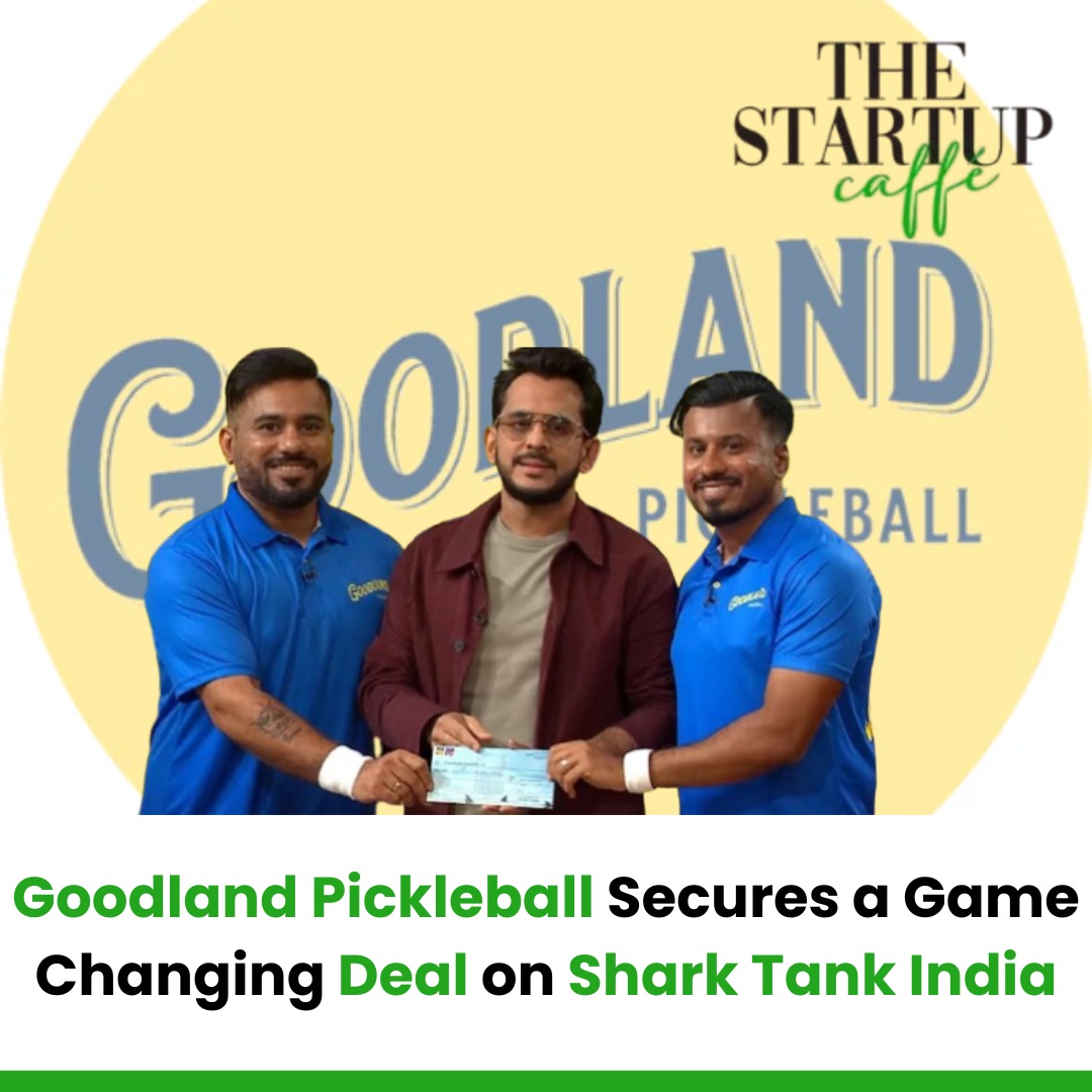 Goodland Pickleball Secures a Game-Changing Deal on Shark Tank India!
