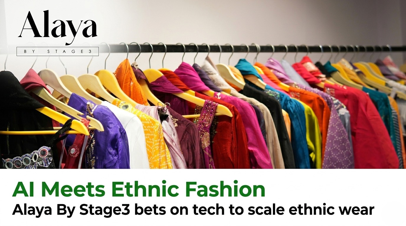 Weaving Tradition with Technology: Alaya By Stage3’s AI-Driven Bet on Ethnic Fashion
