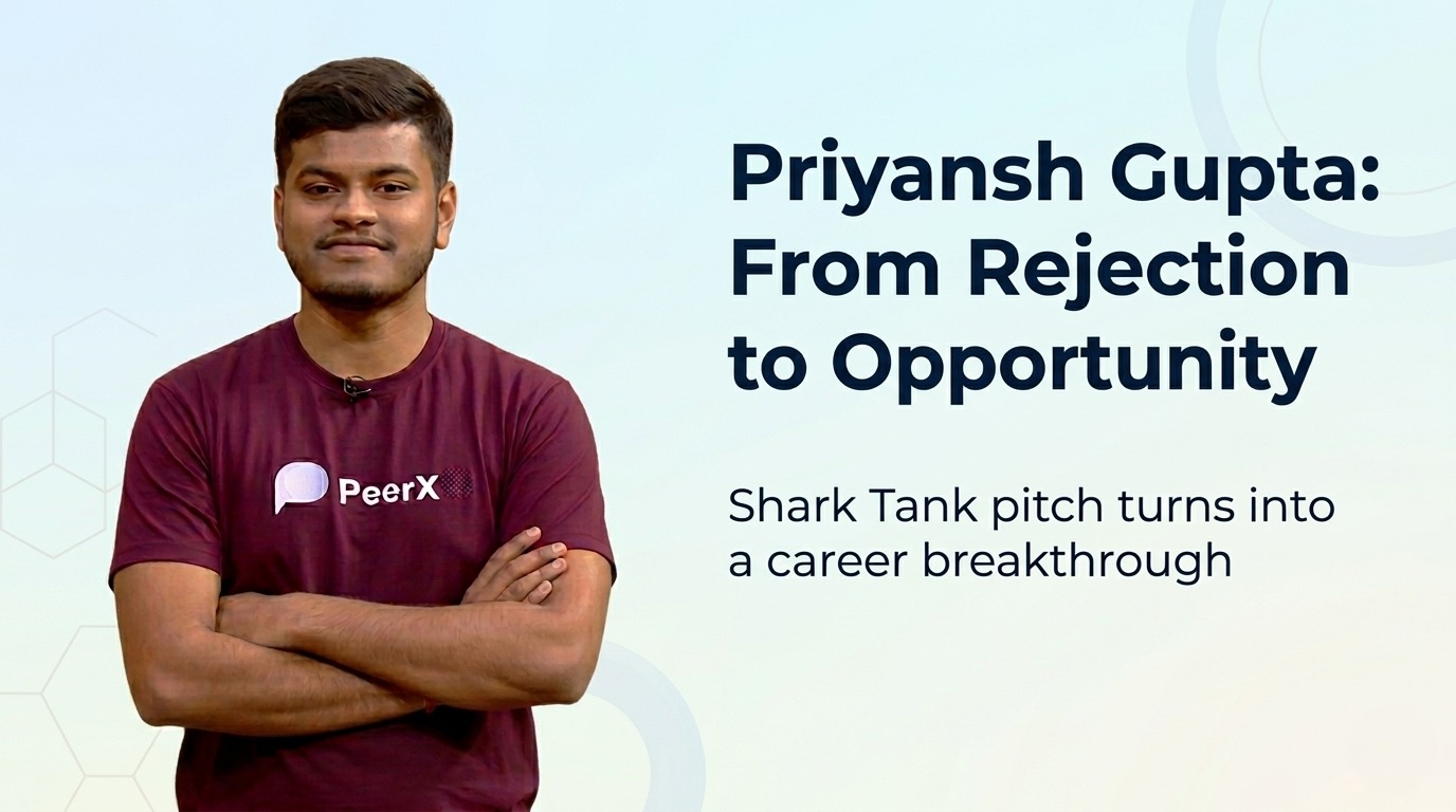 From Rejection to Opportunity: How a Shark Tank India Pitch Turned Into a Career Breakthrough